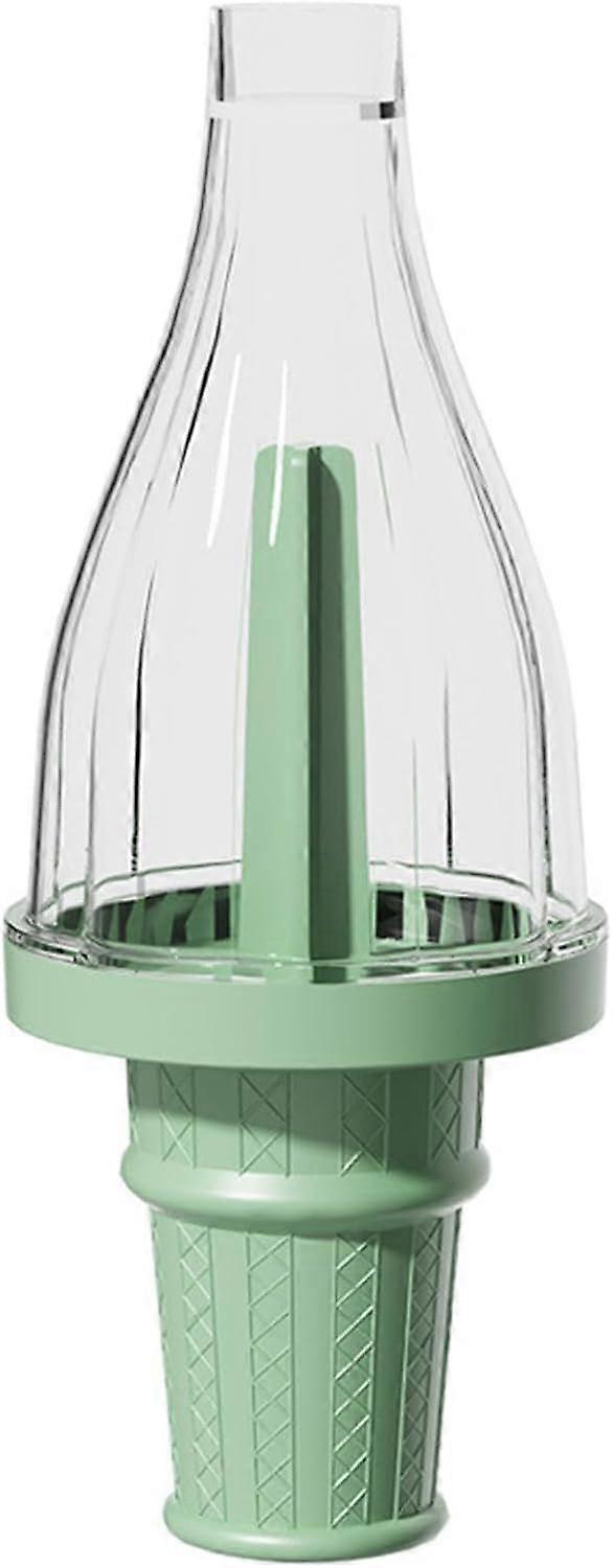 Cone Ice Cream Molds - Popsicle Sticks - Food Grade - Non Stick - Reusable - Plastic Molds - DIY Baking - Ice Cube Pudding Pops - Set of 4