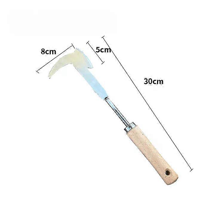 Hand Weeder Rake Sharp Grass Rooting Weeding Tool for Easily Removing Weeds Stainless Steel Manual Weed Puller Garden