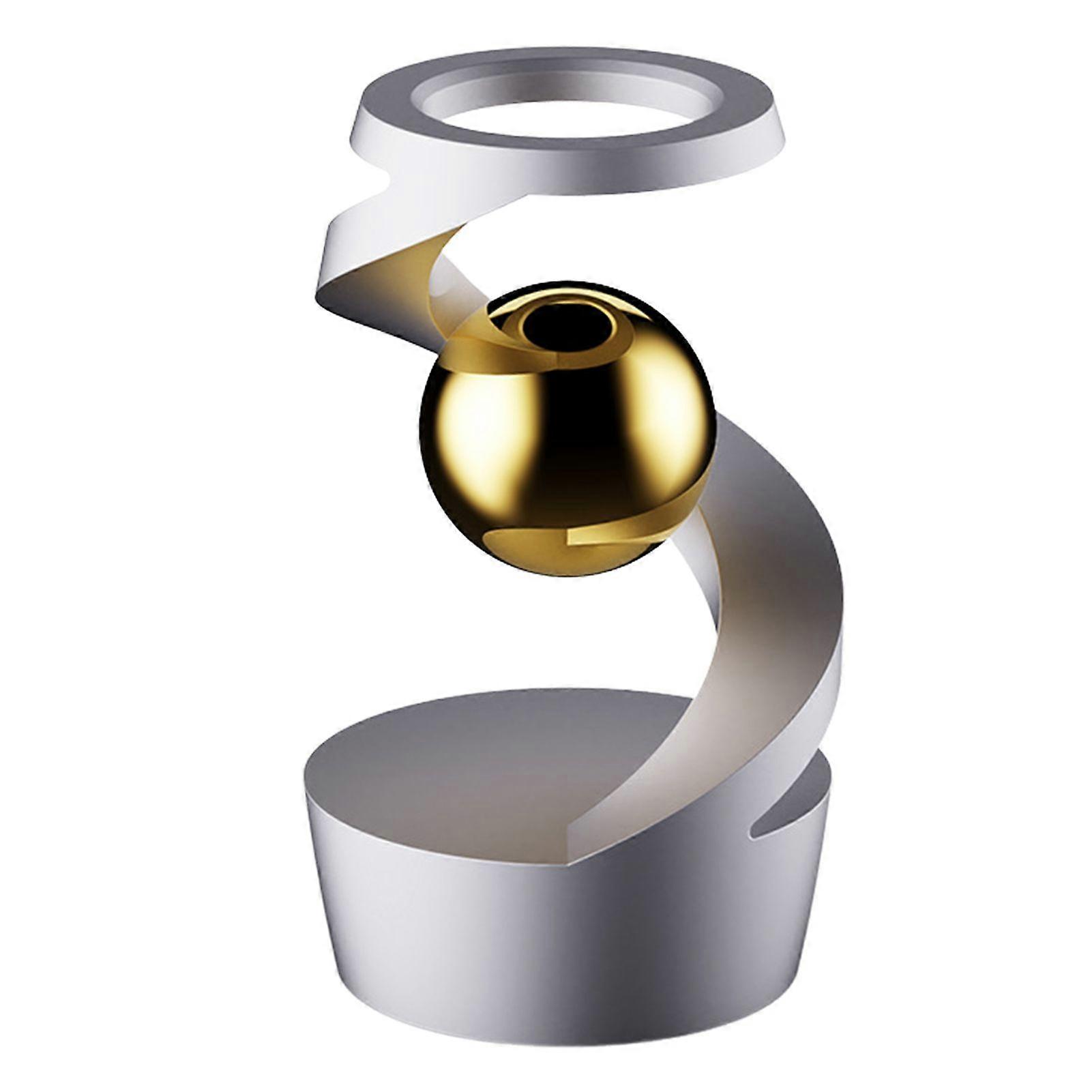 Anti-Gravity Desktop Gyro Magnetic Levitation Gyroscope Spinning Metal Stress Relief Kinetic Desk Toy Office Decor