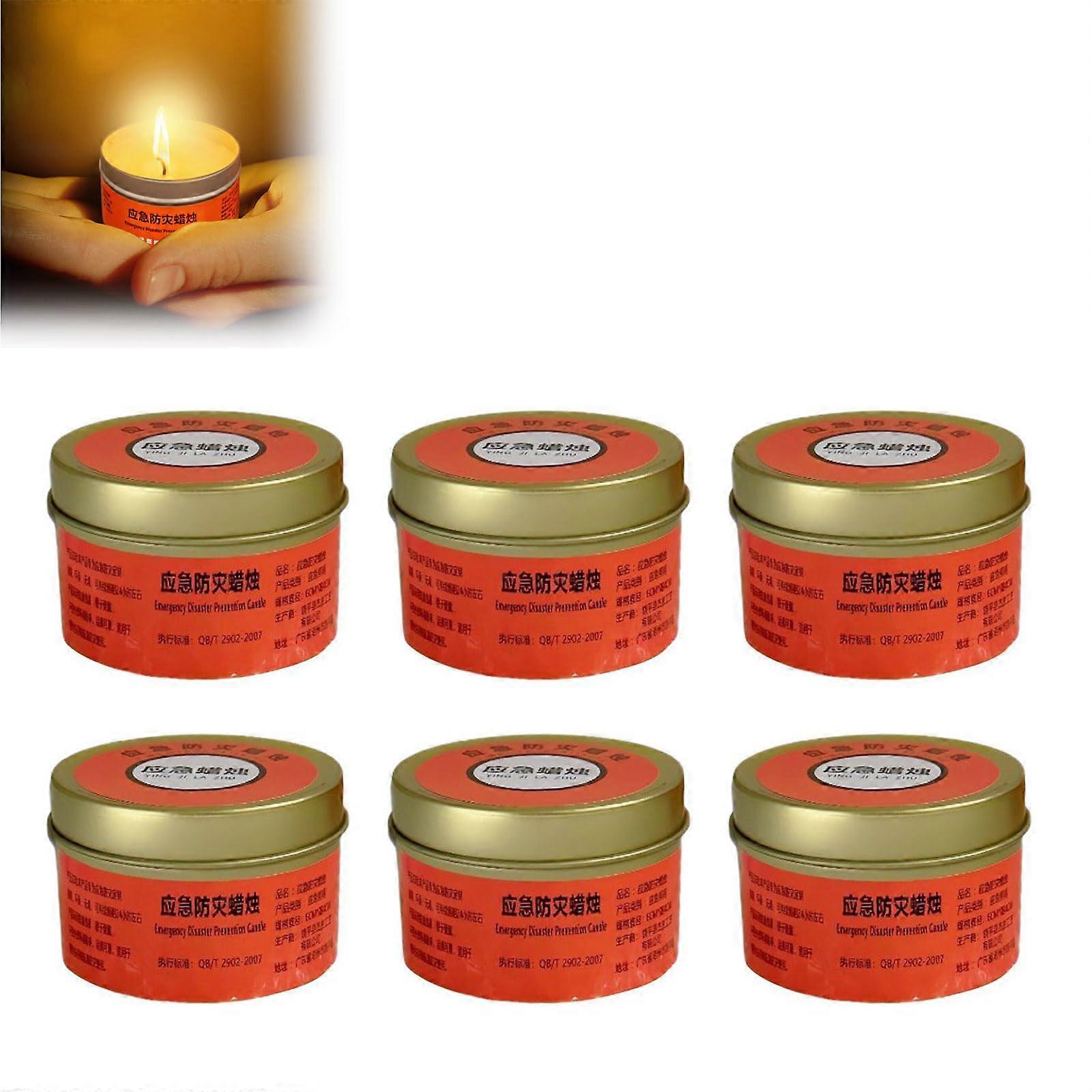 Emergency Candle Bulk, Long Burning Survival Candles Soy Wax Candles for Power Outages