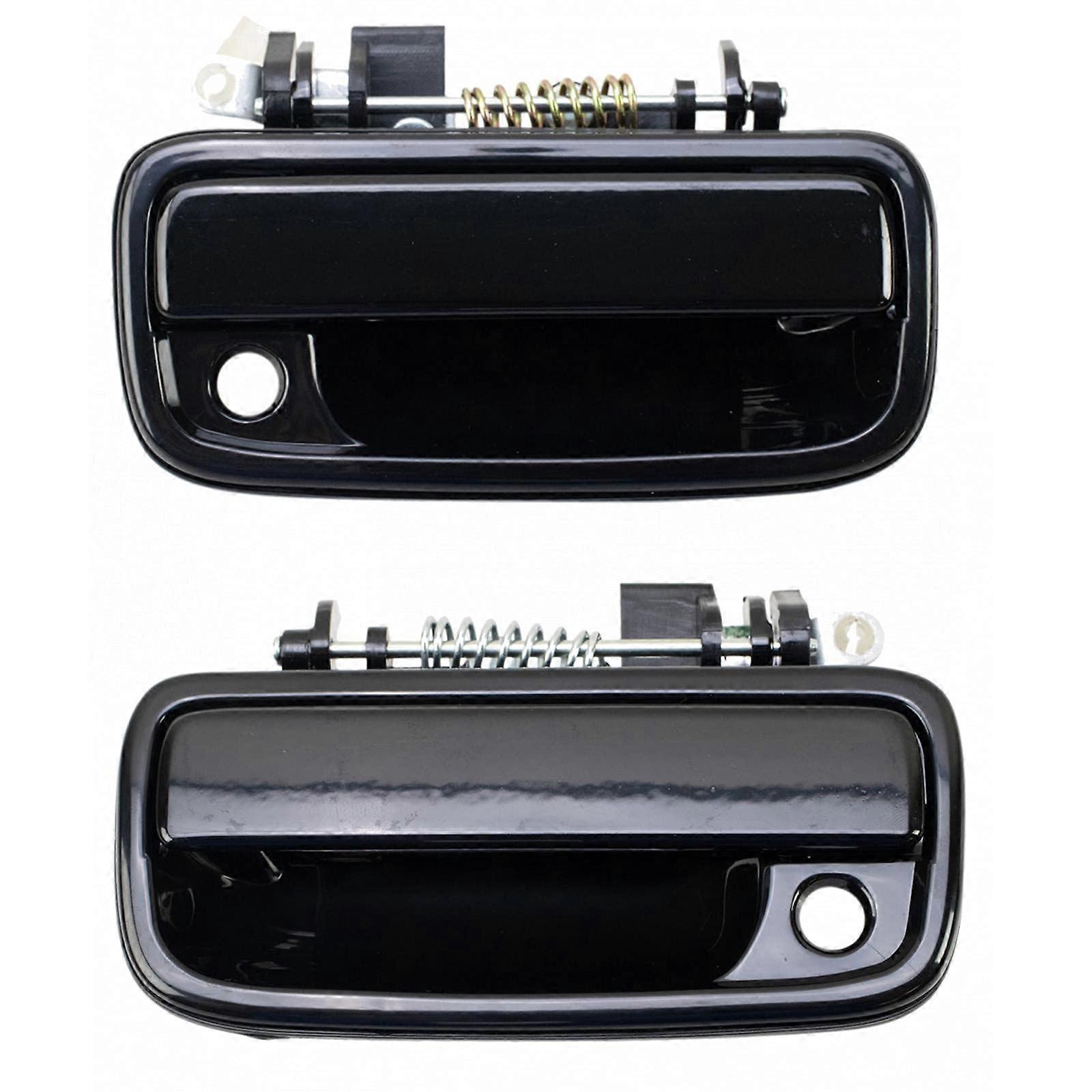 Left and Right Exterior Door Handle Set Drivers Side Compatible with 19952004 Toyota Tacoma