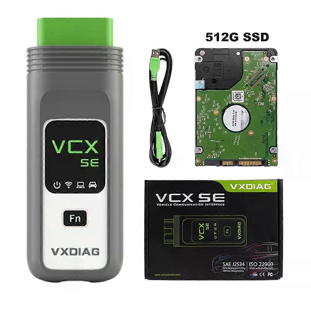 VXDIAG VCX SE for Mercedes OBD2 Diagnostic Tool VCX VX800 for Benz MB Star C6 Car Scanner Active Test Coding Programming DoIP