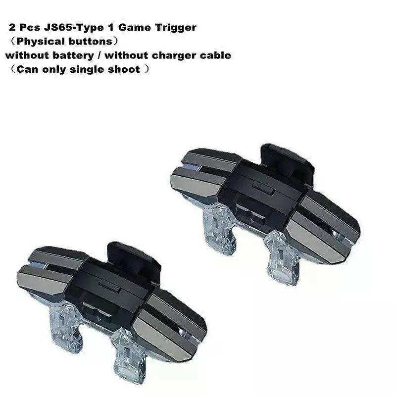 G22 Portable Mobile Phone Game Trigger Controller compatible for PUBG Aim Shooting L1R1 Alloy Key Button compatible for IOS Android Gaming Accessori