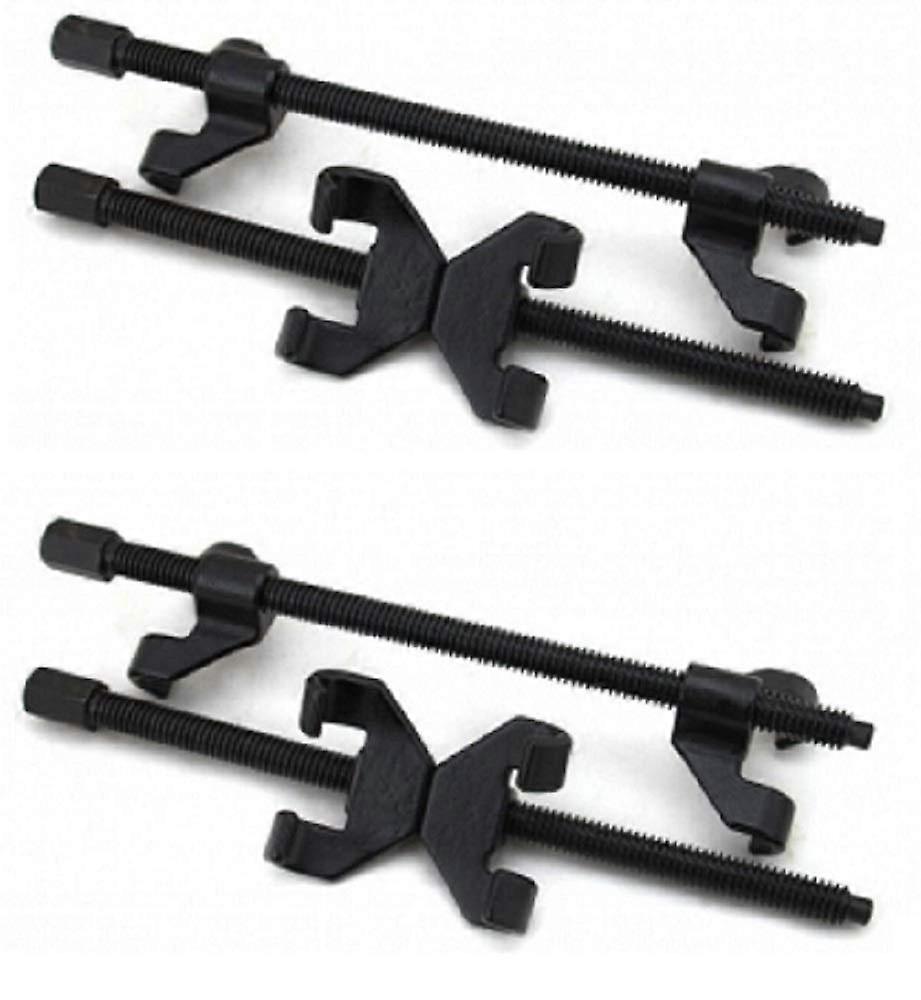 10" Heavy Duty Coil Strut Spring Compressor Installer Remover – 4 Piece Set for Suspension Systems Compatibility