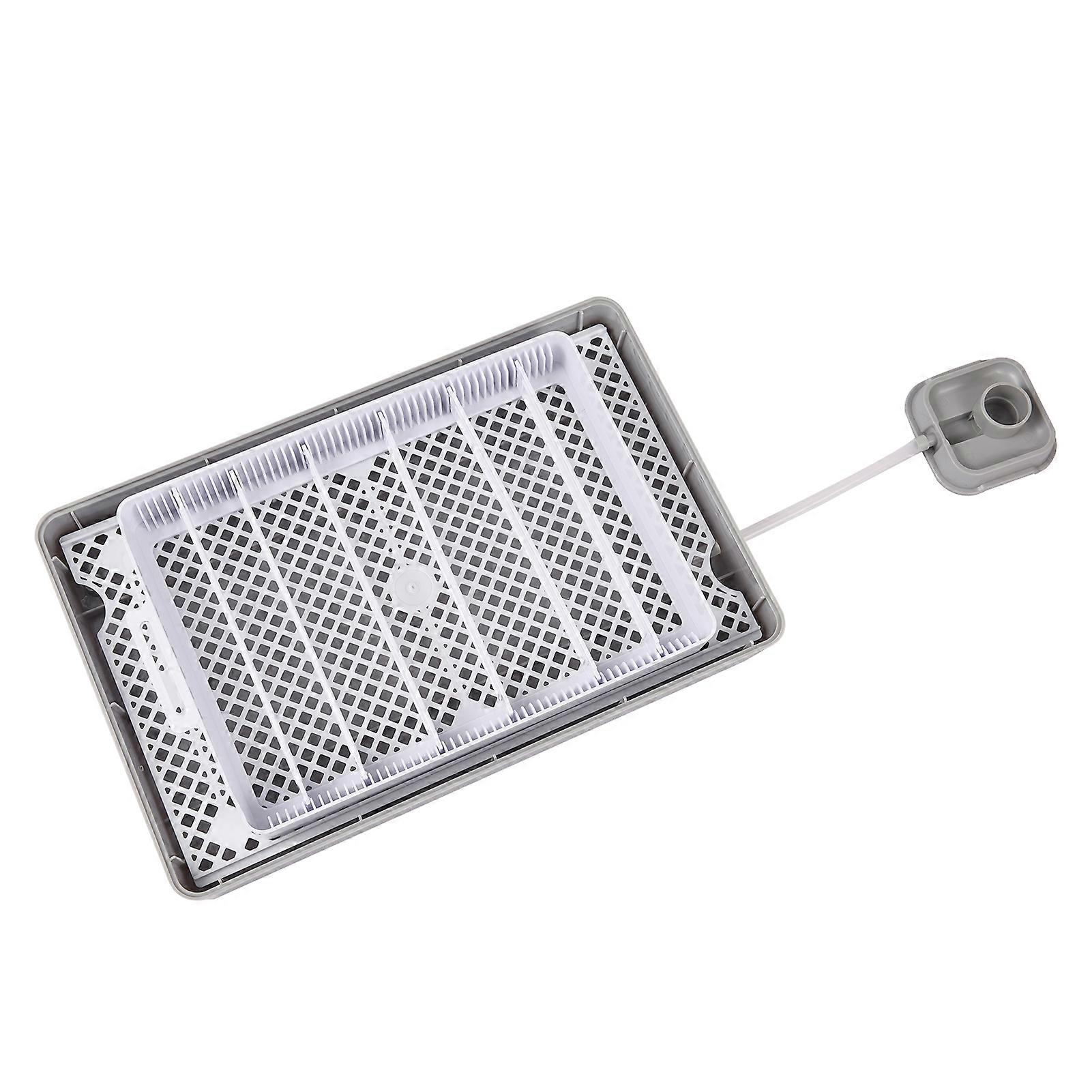 Digital 20 Poultry Hatcher with Auto Egg Turning Control LED Light Temperature Humidity Alarm Incubator for Chicken Ducks Birds Eggs