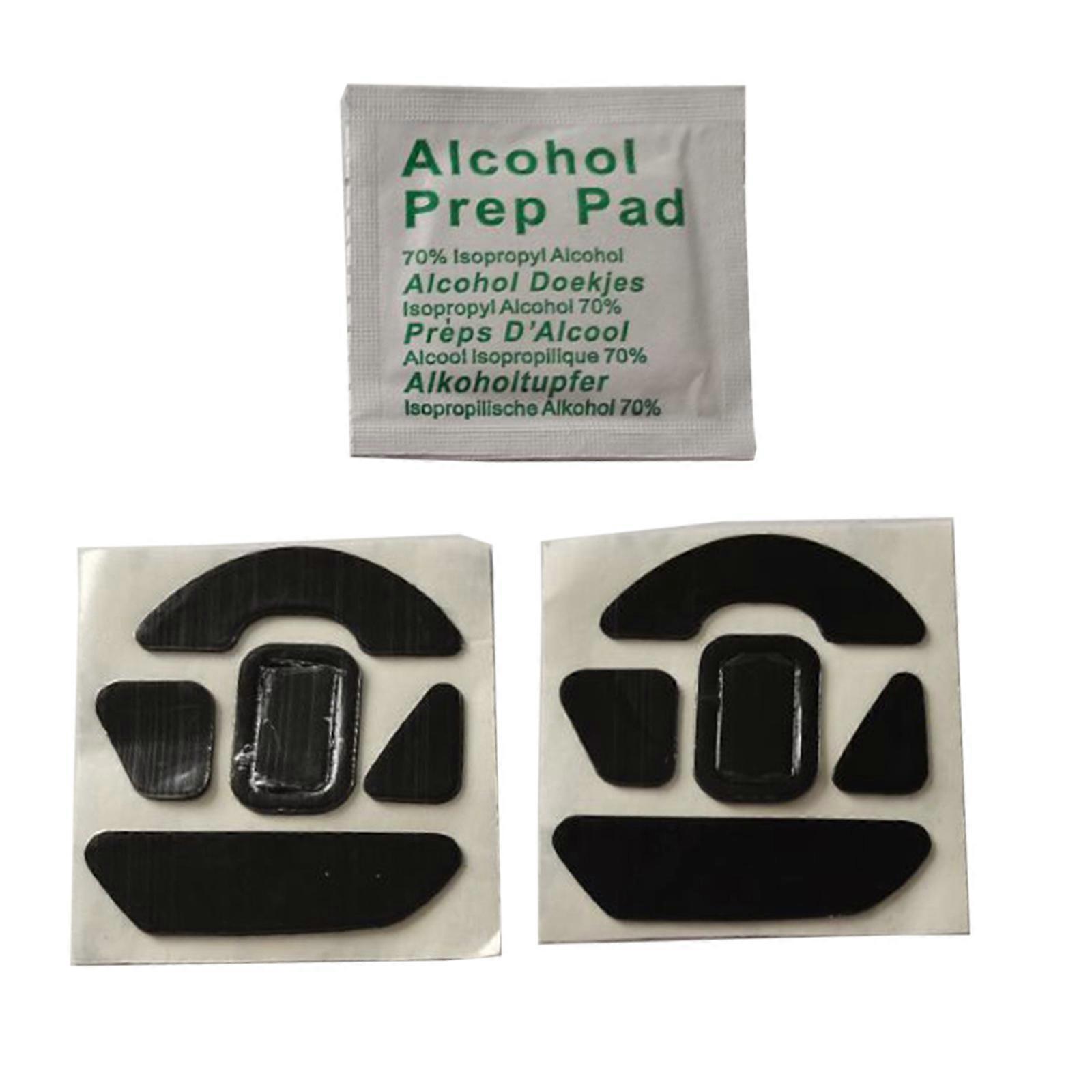 Curved Edge Mouse Feet Pad Mouse Skates Anti-Slip Mouse Glides for BASILISK V3 Gaming Mouse Multicolor