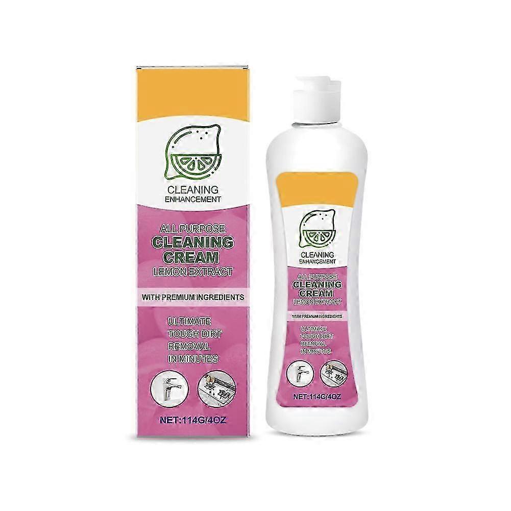 2025 Multi Purpose Cleaning Agent with Strong Oil and Stain Removal, Lemon Fragrance