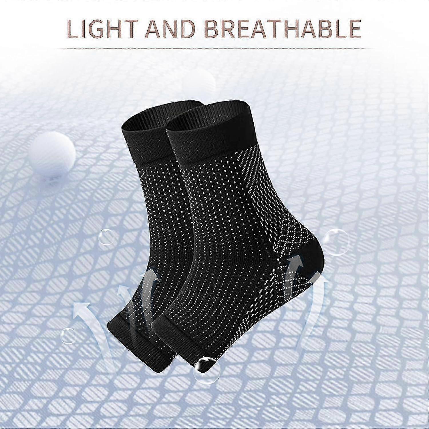 3 Pairs Neuropathy Socks for Pain Relief - Compression Socks for ...