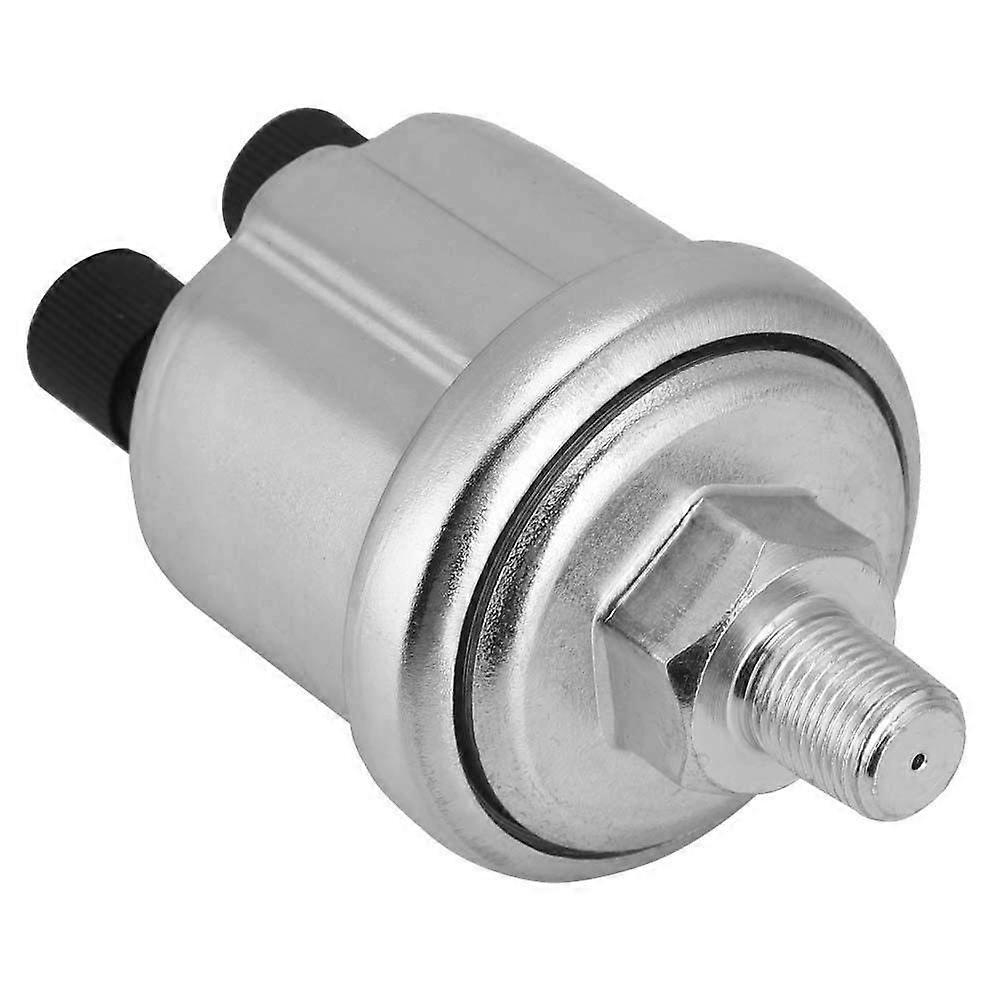 Oil Pressure Sensor 0 to 10 Bar 1/8NPT Universal Oil Pressure Sensor for Diesel Generator