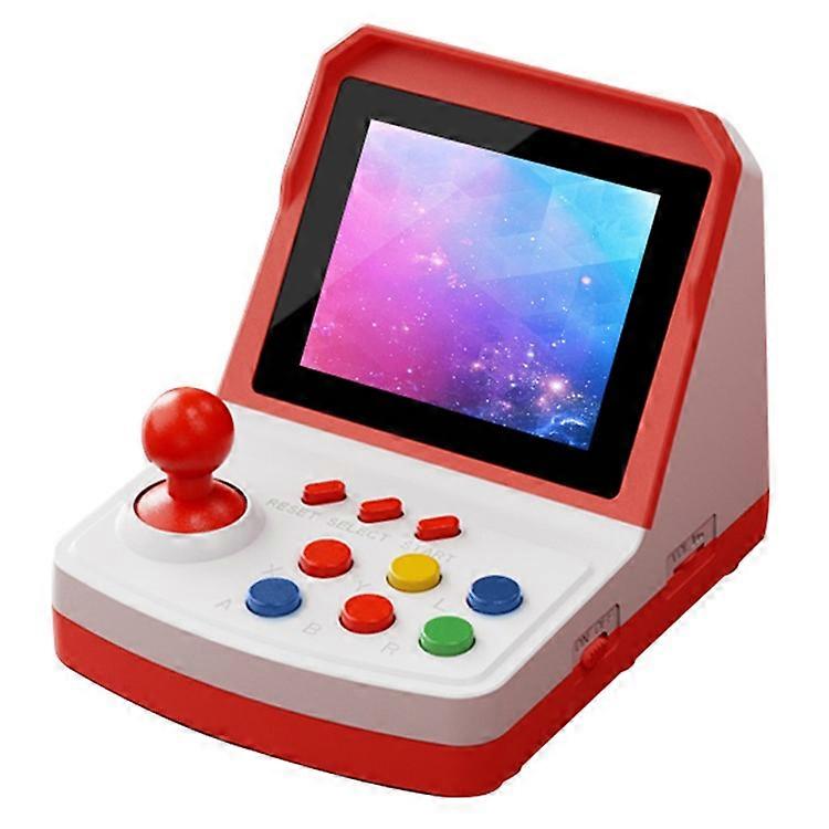 POWKIDDY A6Plus Support 2 Players Retro Video Game Console 3.5 inch Screen Game Console with 2 Controllers