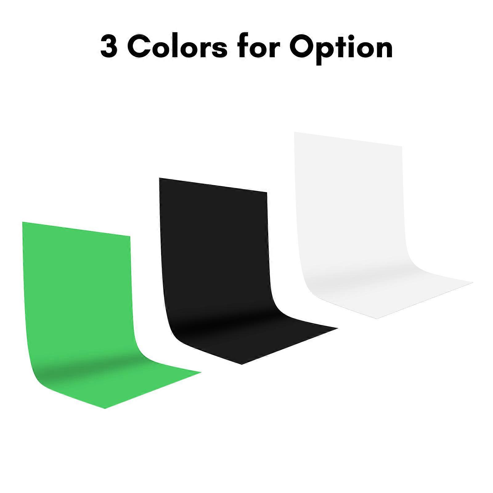 White Photography Backdrop Kit - Premium Polyester, Adjustable Stand, Ideal for Studio
