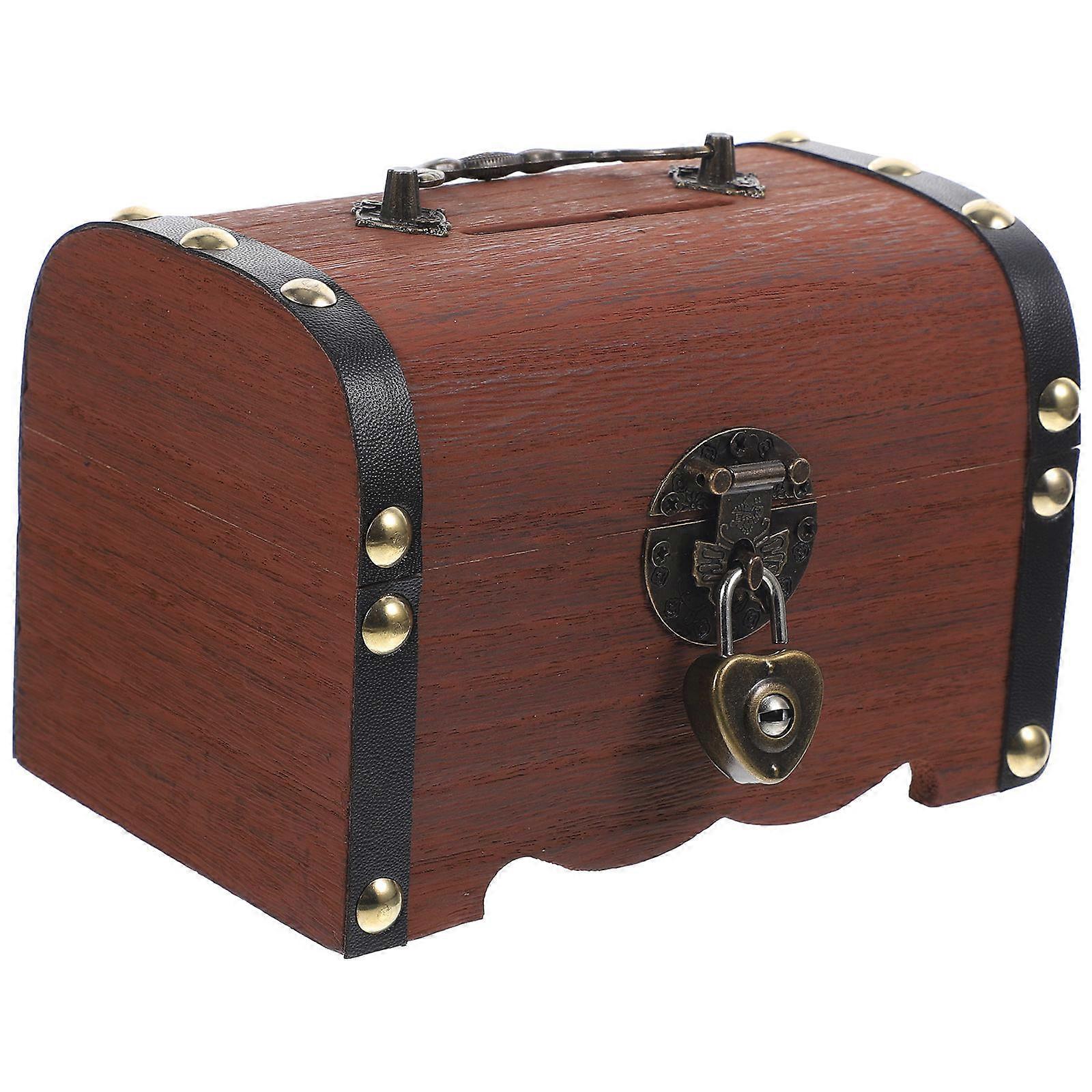 Wooden Box with Lid, Blending Functionality and Charm