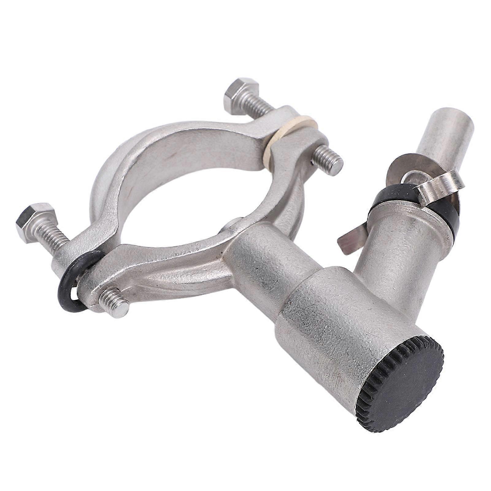1.5 Inch Insert Valve Accessory Quick Release Stainless Steel Milking Machine Pipe Clamp for Replacement