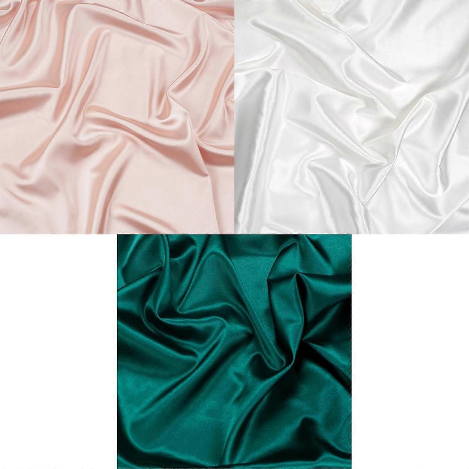 3x 写真撮影背景ジュエリー用人工シルクシルケット布
