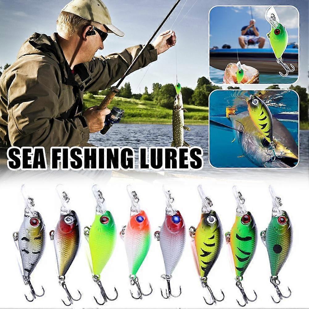 CB030-7(G)$Sea fishing lure lure bait fat man fish bait bionic bait fishing lure bait micro minnow