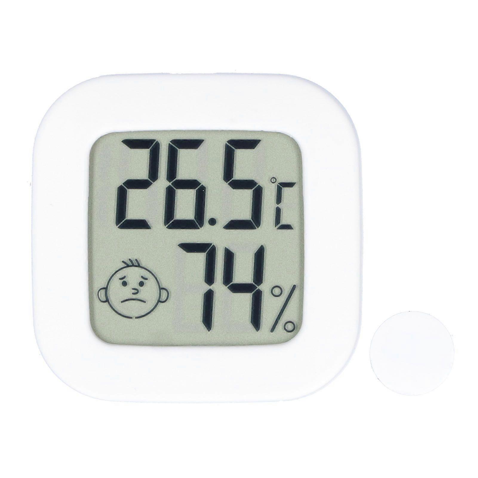 High quality 2pcs Mini Thermo-Hygrometer with Comfort Display (Built-in Battery