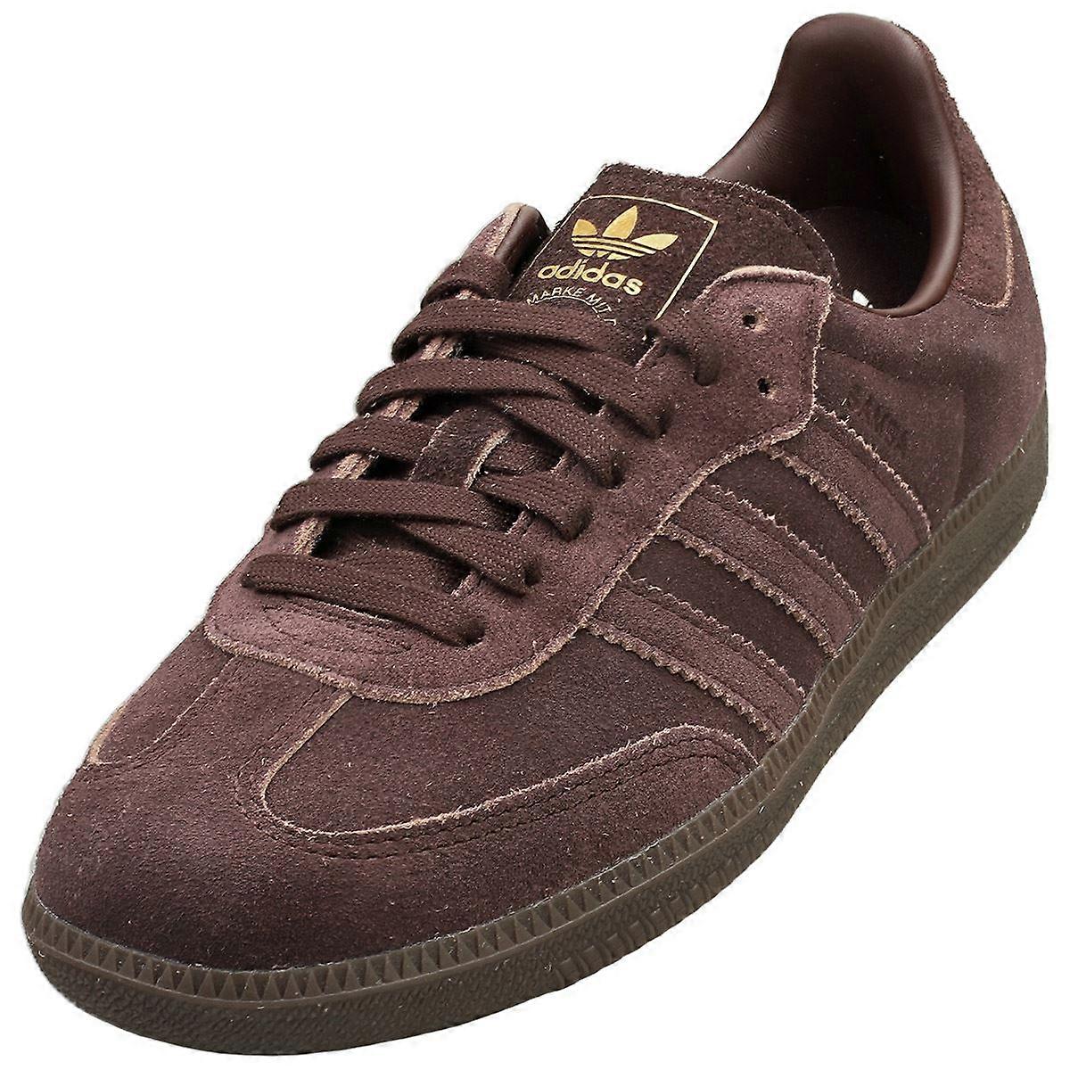 adidas Samba Og 棕色男士休闲运动鞋