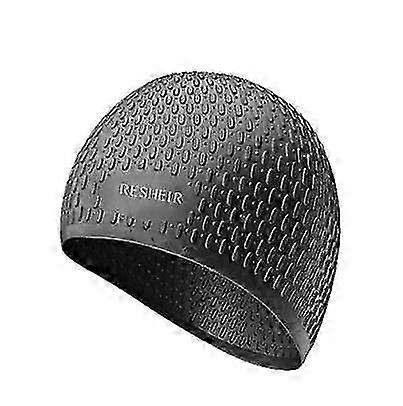 Dive in Style: Anti-Slip Silicone Swimming Caps Waterproof Bathing Cap for a Secure and Stylish Swim