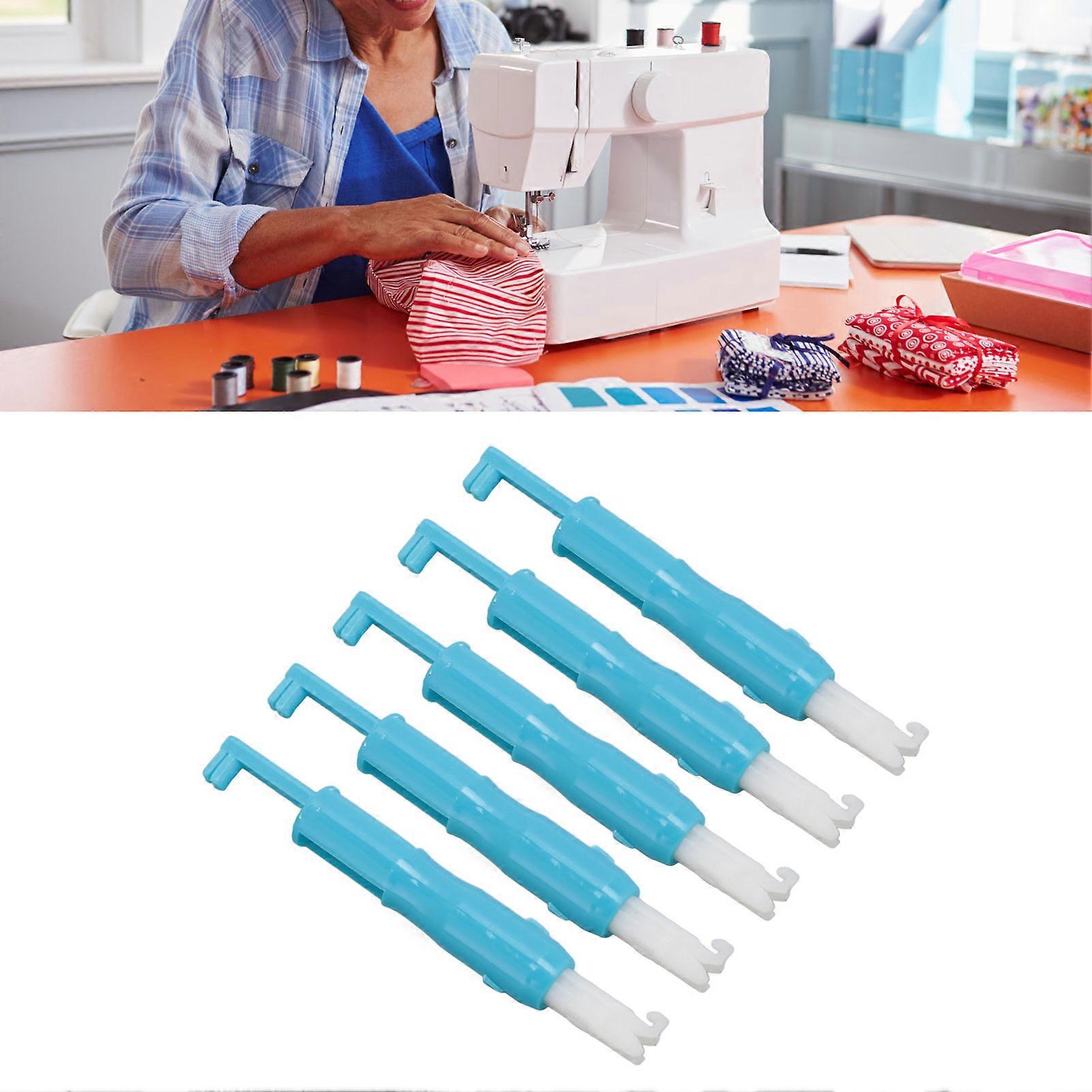 5pcs Automatic Needle Threader Multipurpose High Efficiency Automatic Threader Sewing Tool for Sewing Machine 