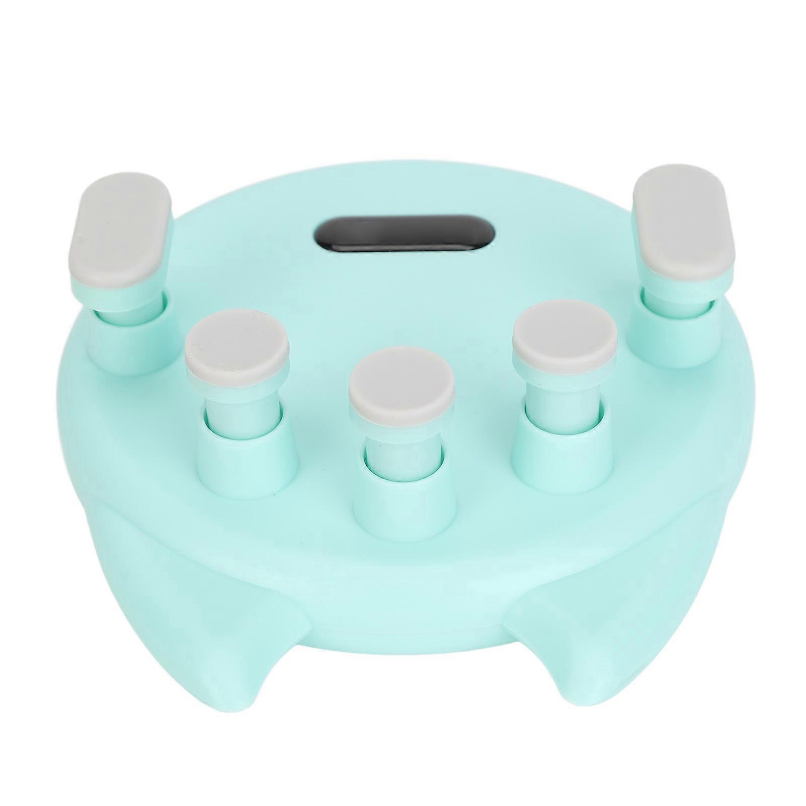 Piano Finger Trainer ABS Silicone Pressing Posture Correction Tool Hand Grip Exerciser for Beginners Practices 