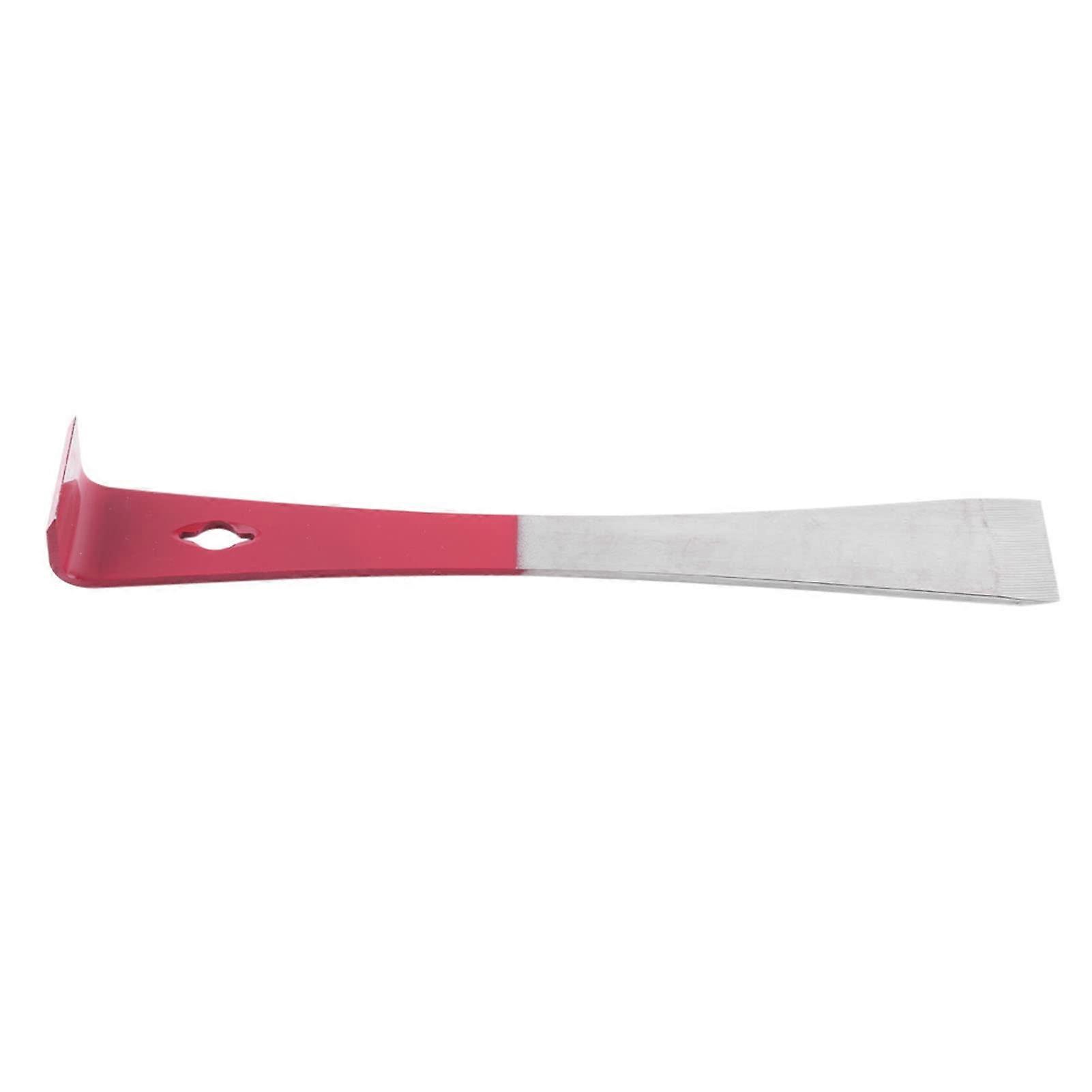 Stainless Steel Hive Scraper Tool for Beekeepers, Efficient for Hive Cleaning, Red Silver