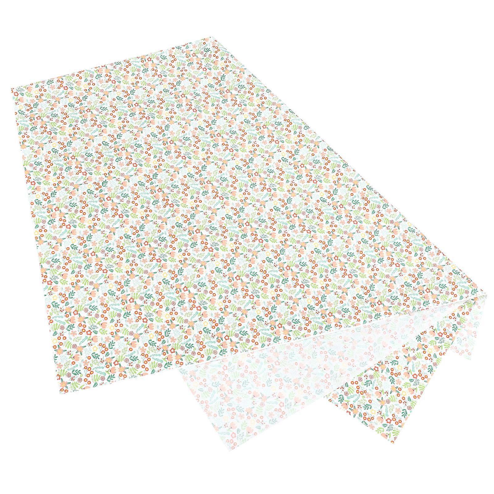 Sewing Material Diy Sewing Fabric Sheet Multi Color 160X100cm Rectangular Delicate Pattern For Crafting 1Set