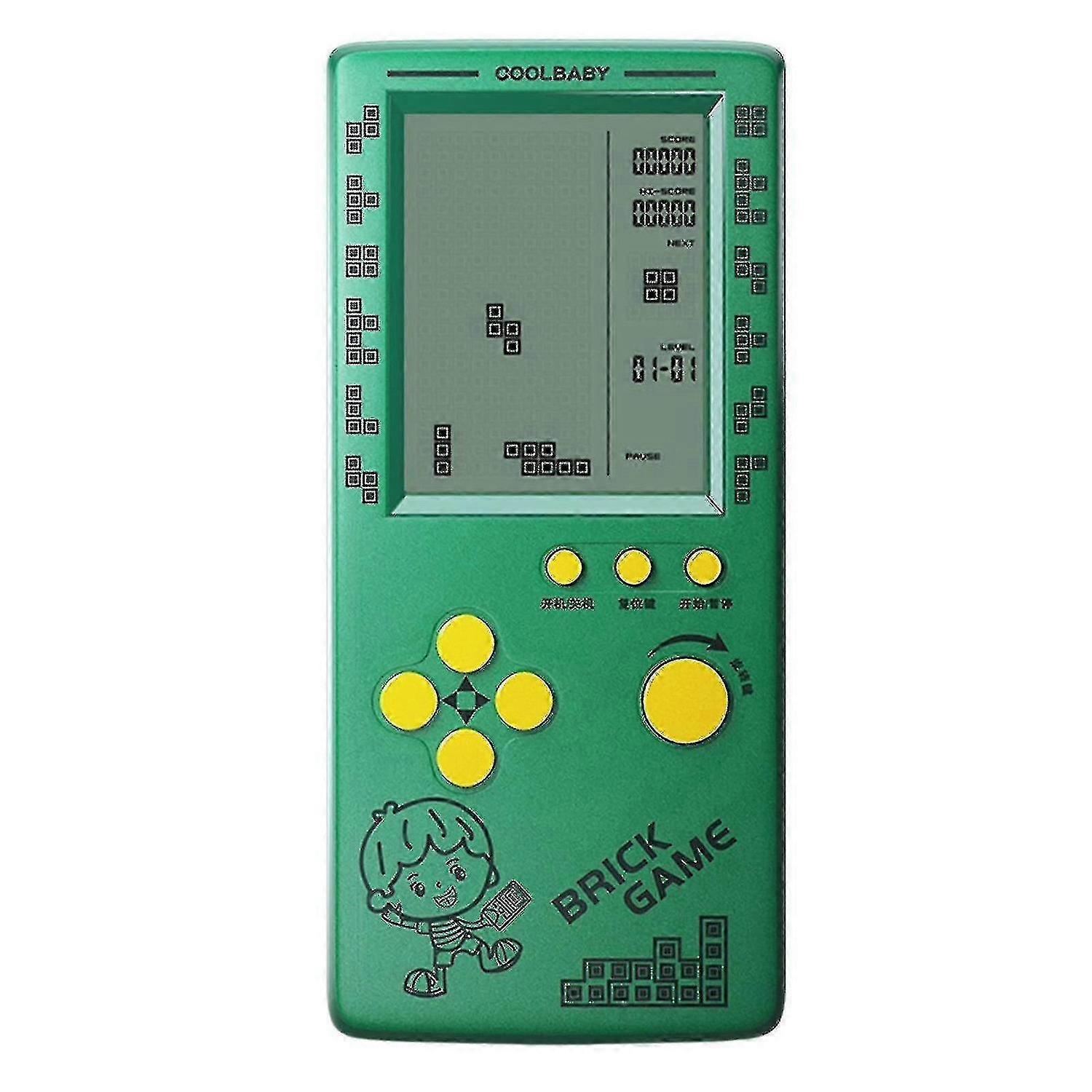 100 Tetris Game Console Classic Block Game Puzzle Games Player Handheld Game Machine Brick Games Bat