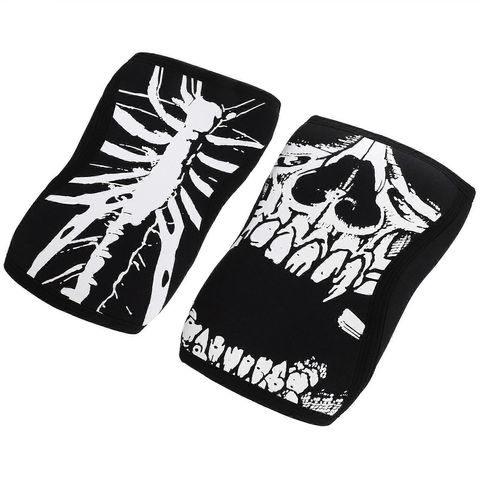 Knee Sleeves Men Durable Material Quick-Drying Breathable Joint Protection L Black 1Pair