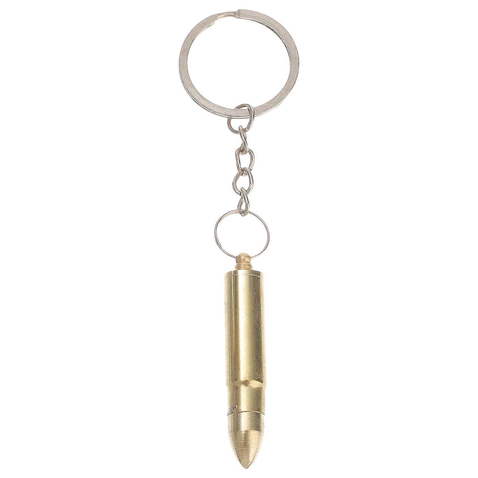 Purse Keychains Copper Keyring Cool Keychain For Car Keys Golden 4.75 x 1.5 x 1.5cm 1Set