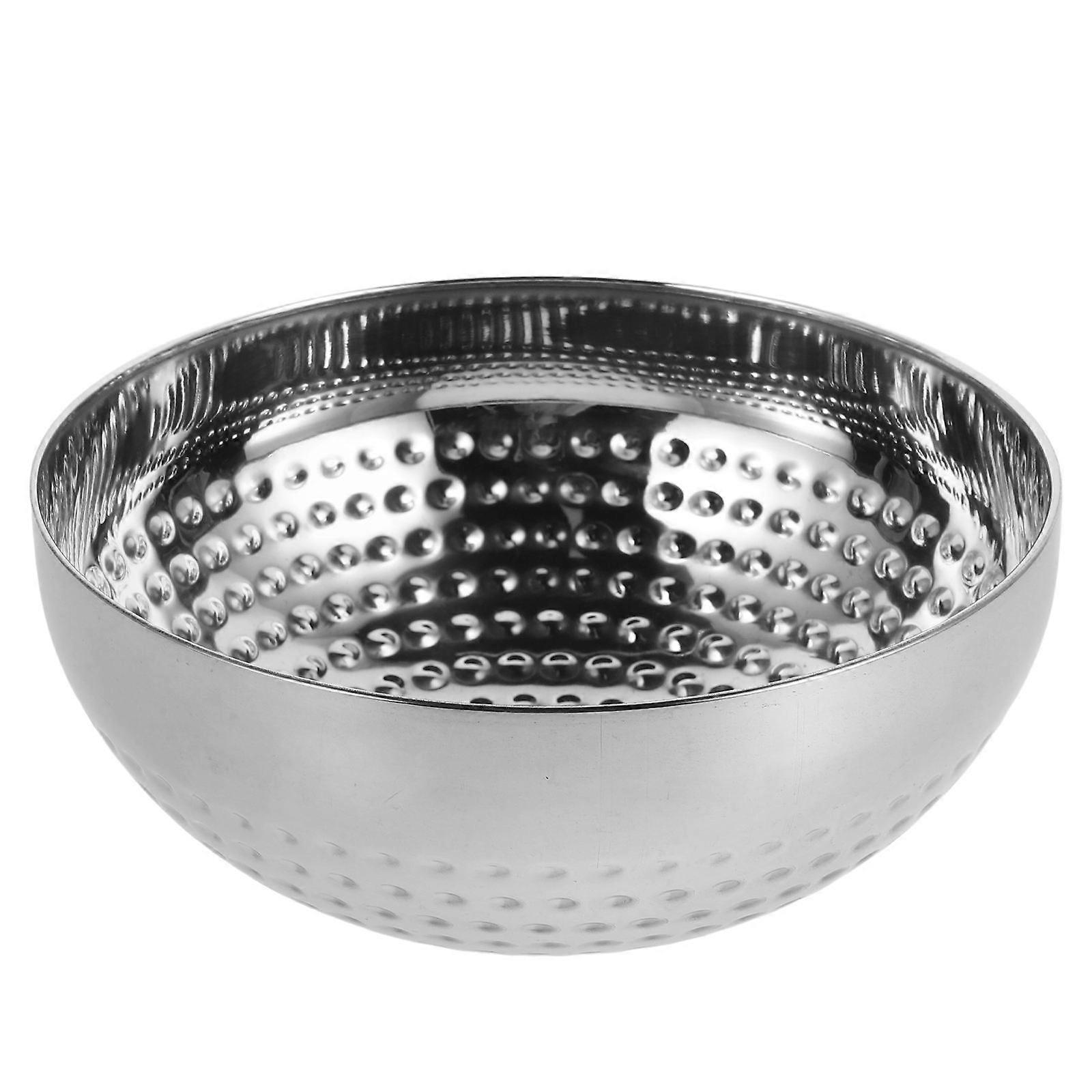 Here's a polished product description for your **Stainless Steel Hammered Decorative Mixing Bowl**:
**Stainless Steel Hammered Decorative Mixing