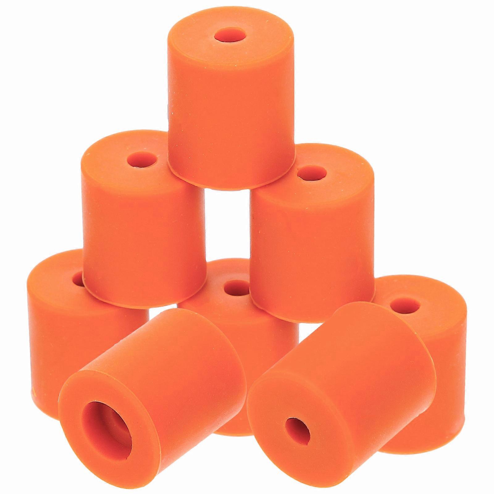 Silicone Mounts Leveling Column 8Pcs 18mm Height 1.8x1.5cm Non-Slip 3D Printing Accessory