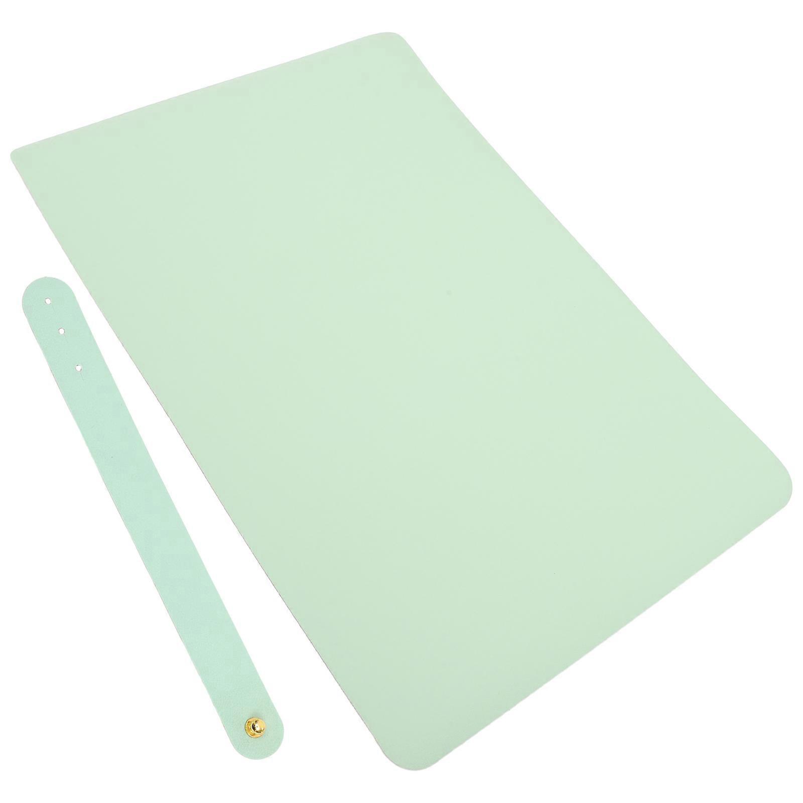 Table Protector Pad Placemat Leather Sheet For Diy Crafts Dual-Sided Design Artistic Design Pink 1Pack