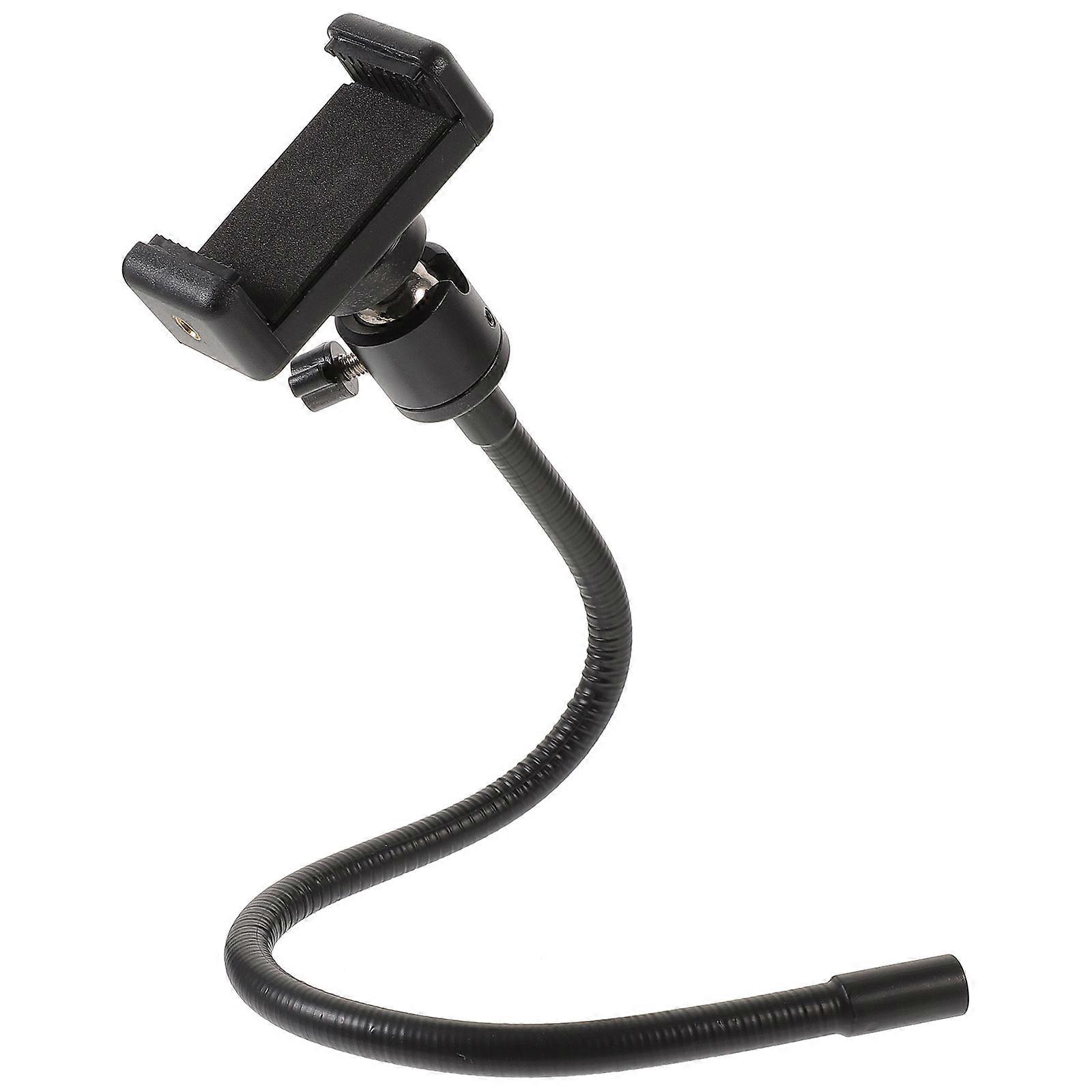Flexible Hose Tripod Adapter with Clamp and Ball Head for Smartphones