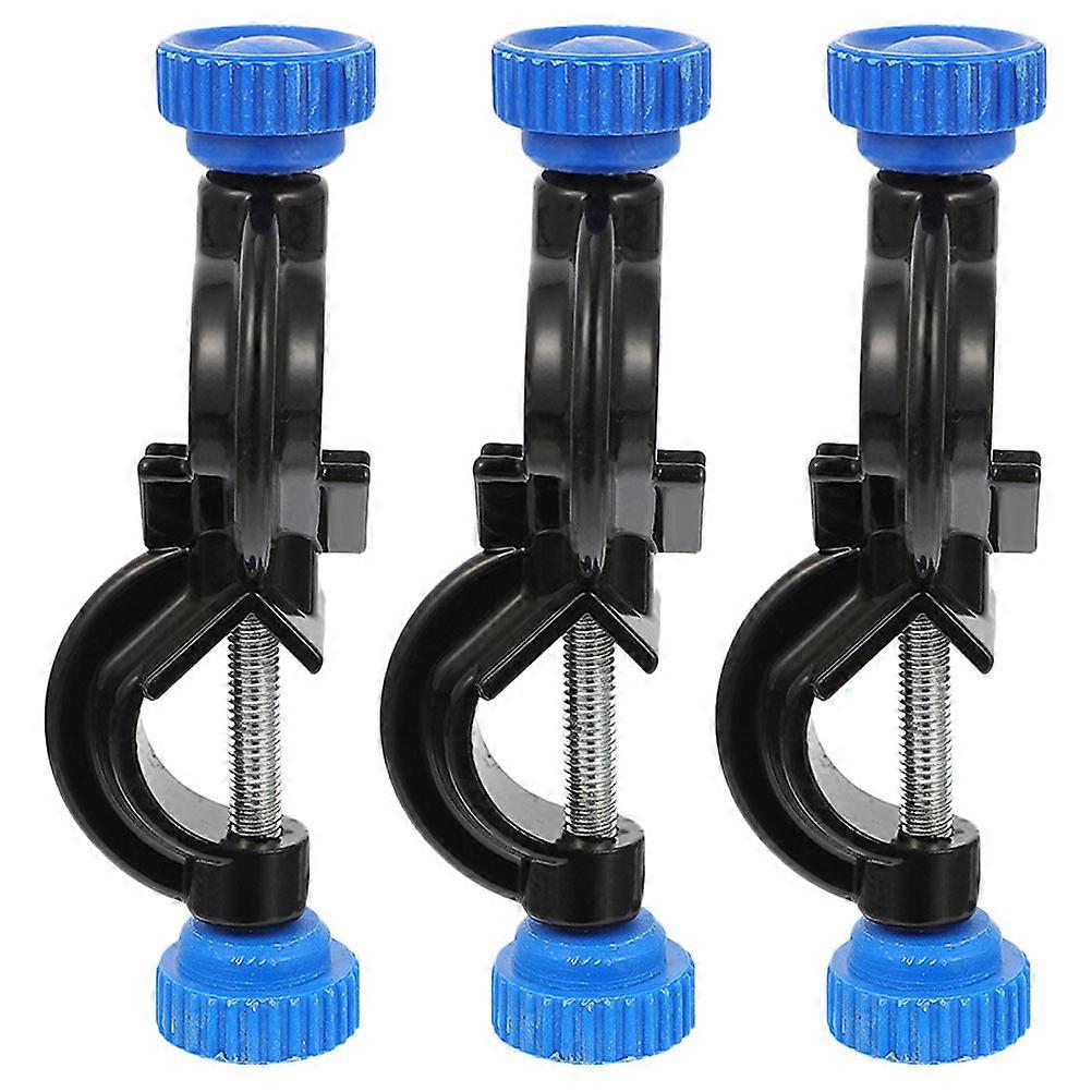 Stand Clamp Holder Pole Clamp Laboratory Support Stand Clamps For Laboratory Work 11.00X2.50X2.00cm 3Pcs