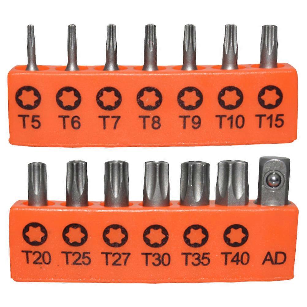 Impact Driver Bits Set Industrial Screwdrivers Bit S2AlloySteel Prevent Seizing Electronic Device Assembly Mechanics 1Set