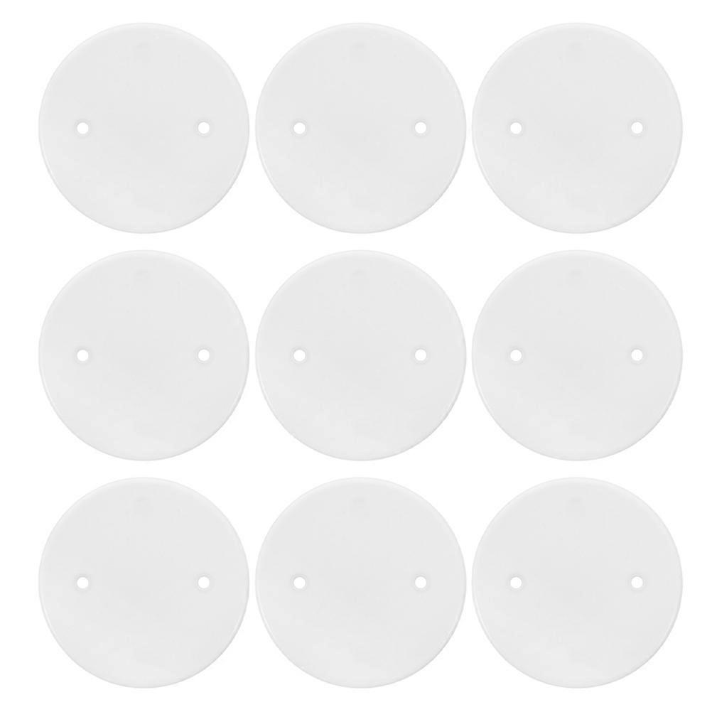 Ceiling Light Cover For Home Use Easy Installation 10.50X10.50X0.30CM 25Pcs