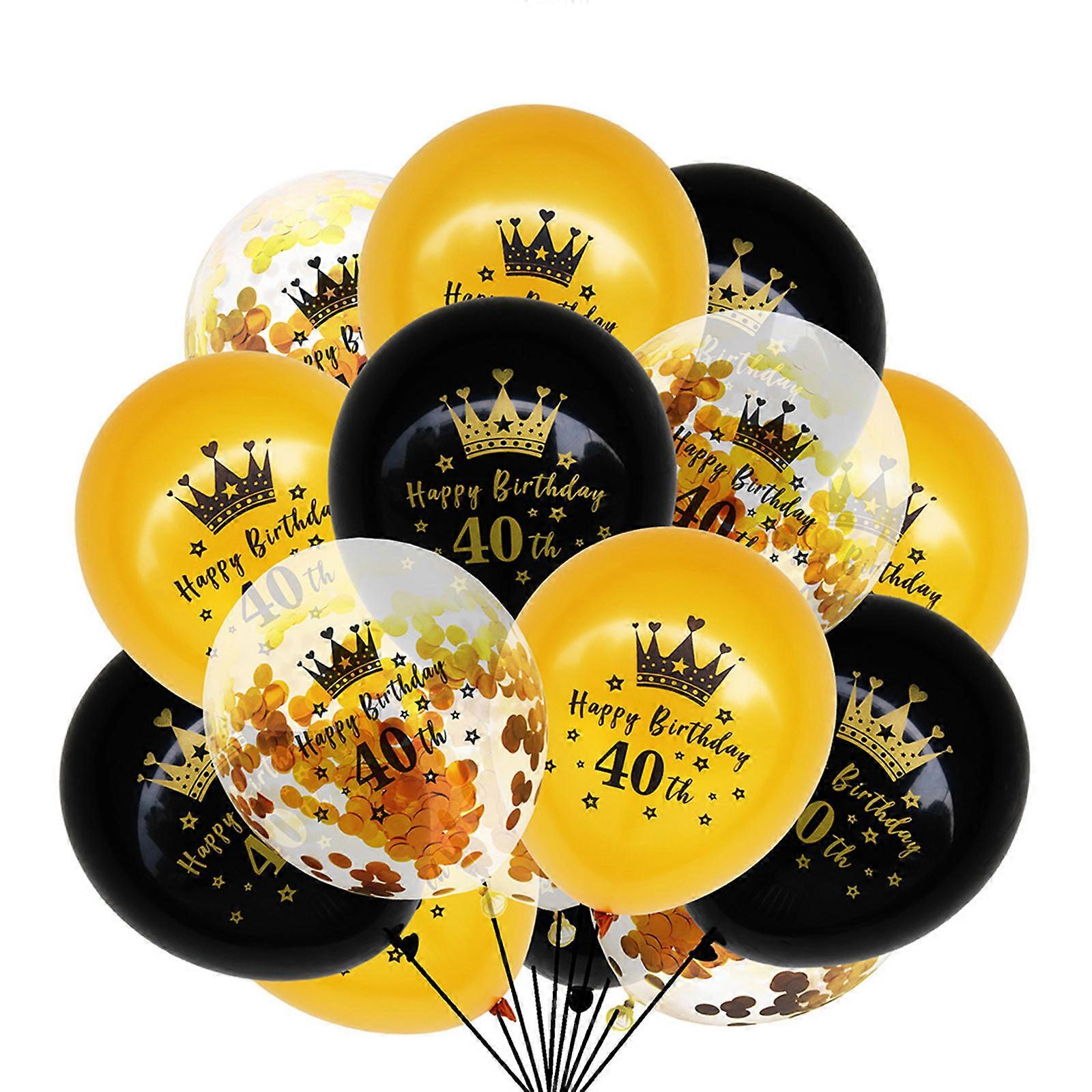 Latex Balloons for Birthday Party Hosts Round Shape 12x6cm Assorted Color Reusable 15Pcs