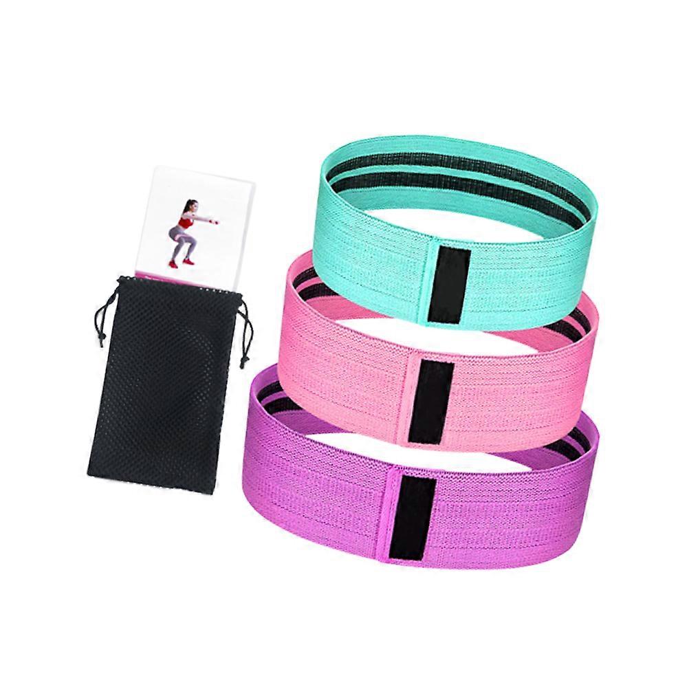 Exercise Resistance Bands Leg Straps for Working Out for Home Exercise Hip Strengthening 76x8cm 1Set