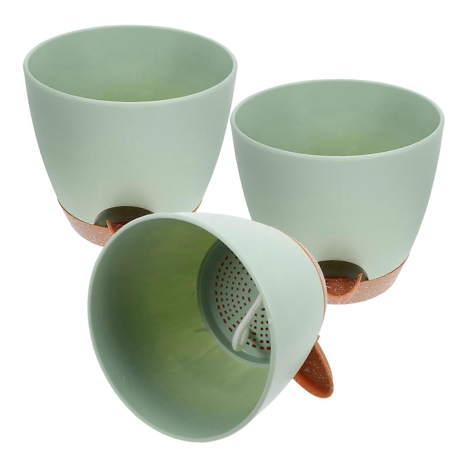 Here's a well structured product description for your **Self Watering Flower Pot** listing:
### πΏ 3pcs Self Watering Flower Pot β Plastic