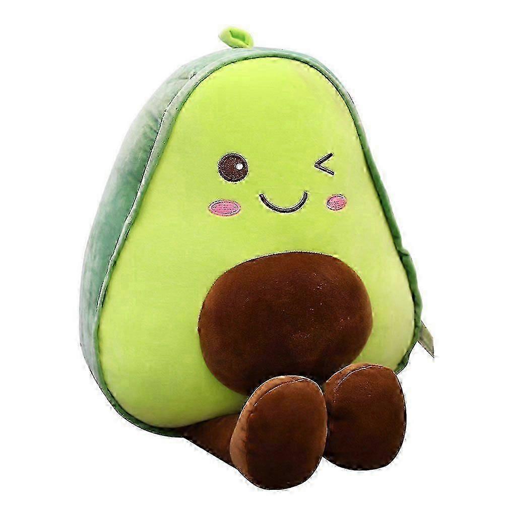 1pc Avocado Plush Pillow Avocado Plush Toys Cartoon Throw Pillow for Home