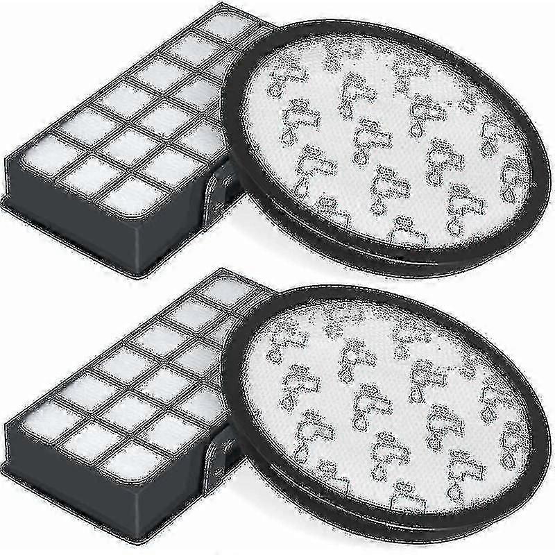 Set Of 2 Hepa Filters For Rowenta Silence Force Cyclonic 4aaaa Ro7647ea Ro7663ea Ro7676ea Ro7681ea (model Ro76xx) Vacuum Cleaners, Replacement Filter