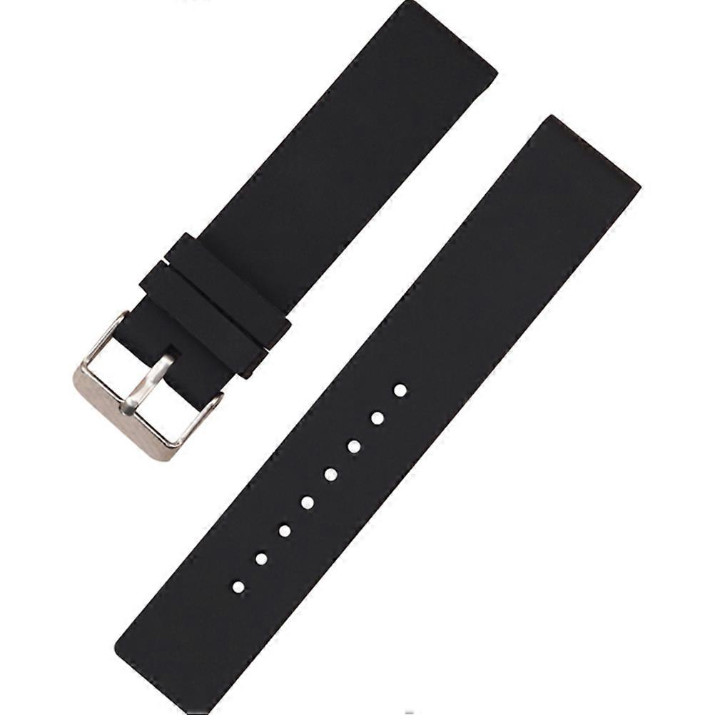 Silicone Watch Band Replacement for Smart Quartz Watches – Durable, Flexible, Breathable Wrist Strap for Men and Women – Easy to Install, Comfortable