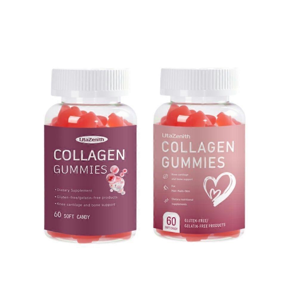 Collagen Gummies, with Vitamin C and B12, Daily Supplement, Combination Pack