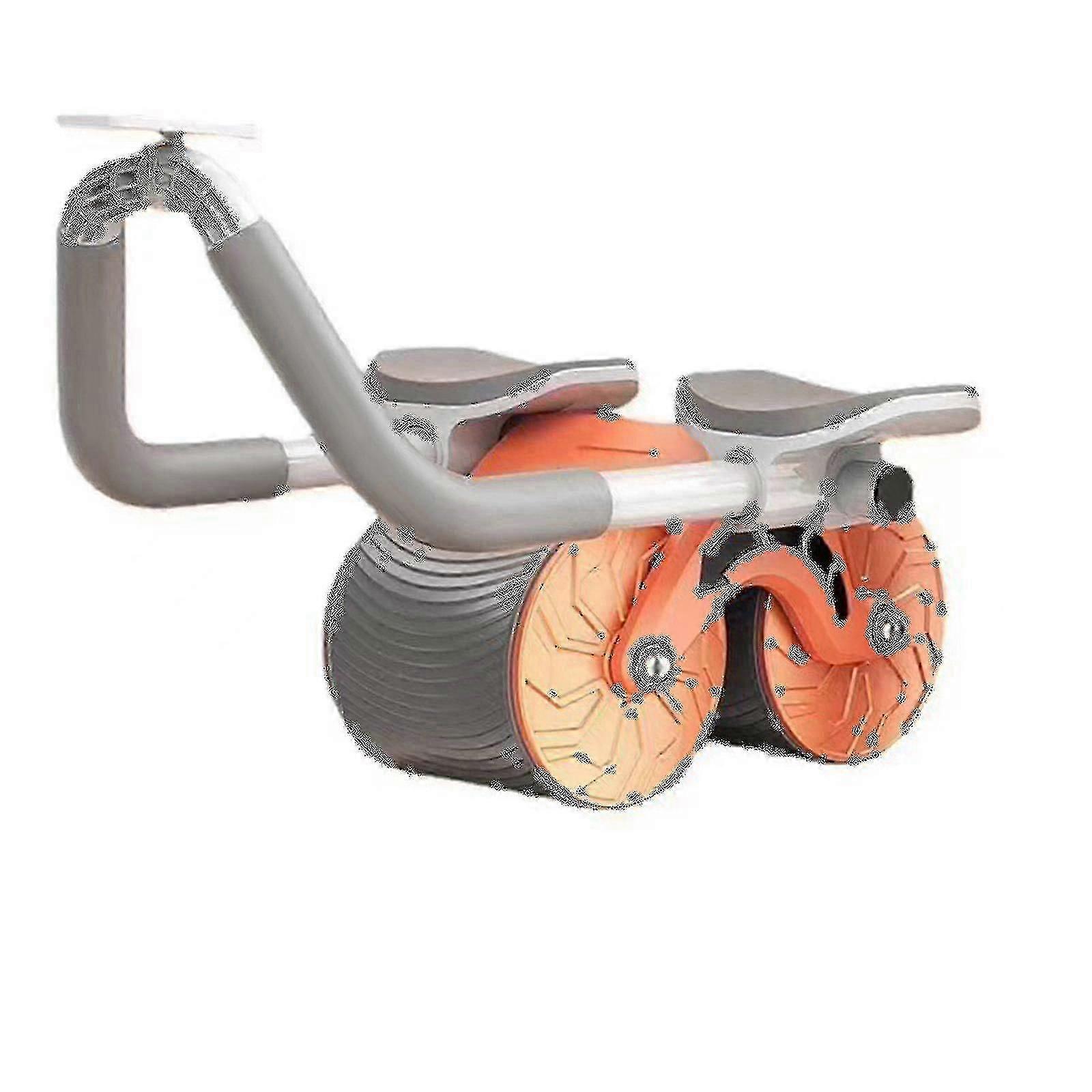 2024-腹部ローラー自動リバウンドトレーニング腹筋アーチファクトエクササイズフィットネス機器家庭用