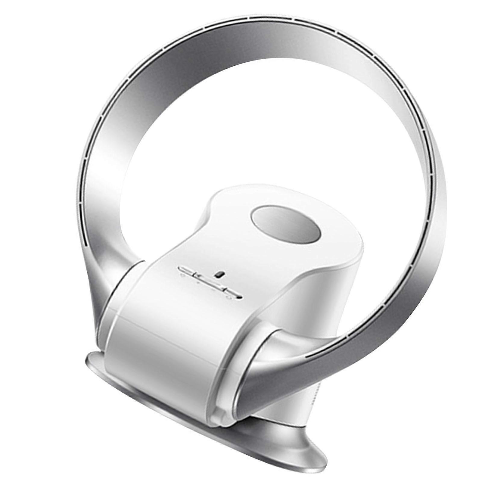 Bladeless Fan 9 Speed Wide Angle Wall Mount Small Desk Fan with Remote Control