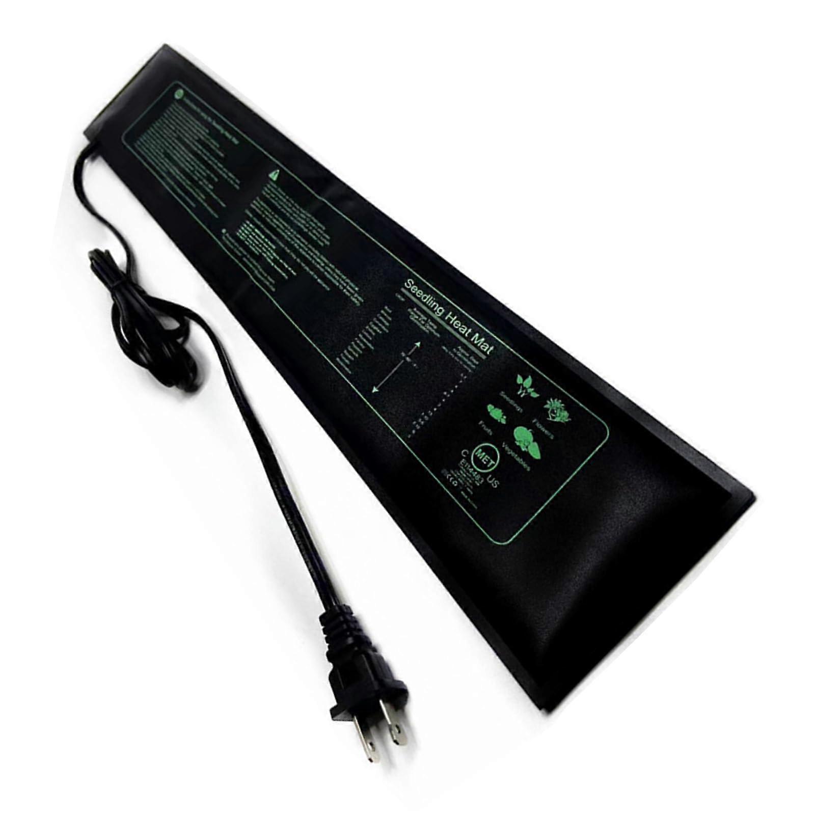 Plant Heater Mat For Indoor Hydroponics, Water Resistant, PlugIn Design, Fast Germination Propagator