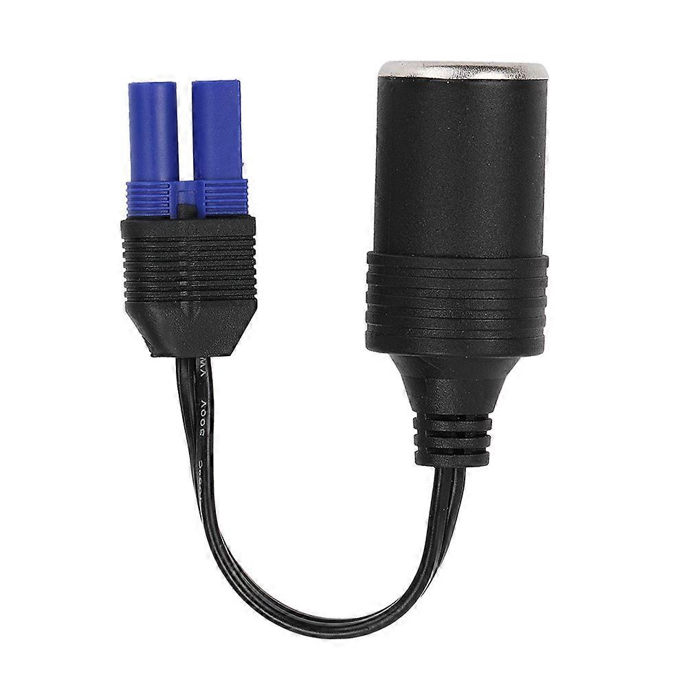 Car EC5 Female to Cigarette Lighter Socket Emergency Start Battery Cable Adapter