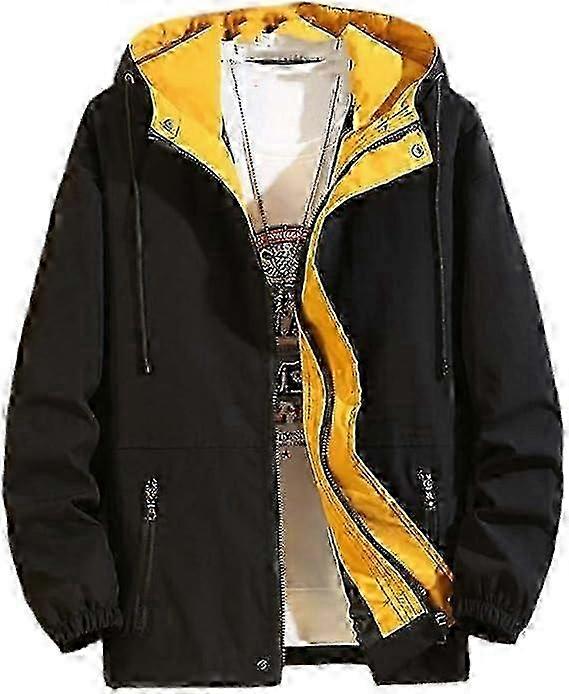 Plus Size Men's Bomber Jackets for Spring and Autumn, Available in 6XL to 8XL, Casual Fashion Overcoat, New Baseball Style Coats for Men