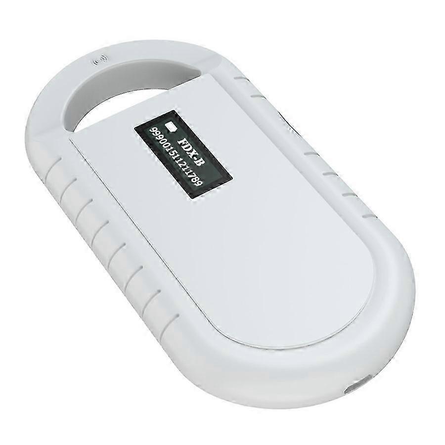 Handheld Pet RFID Scanner Portable Animal Chip Reader Supports for 11784/11785