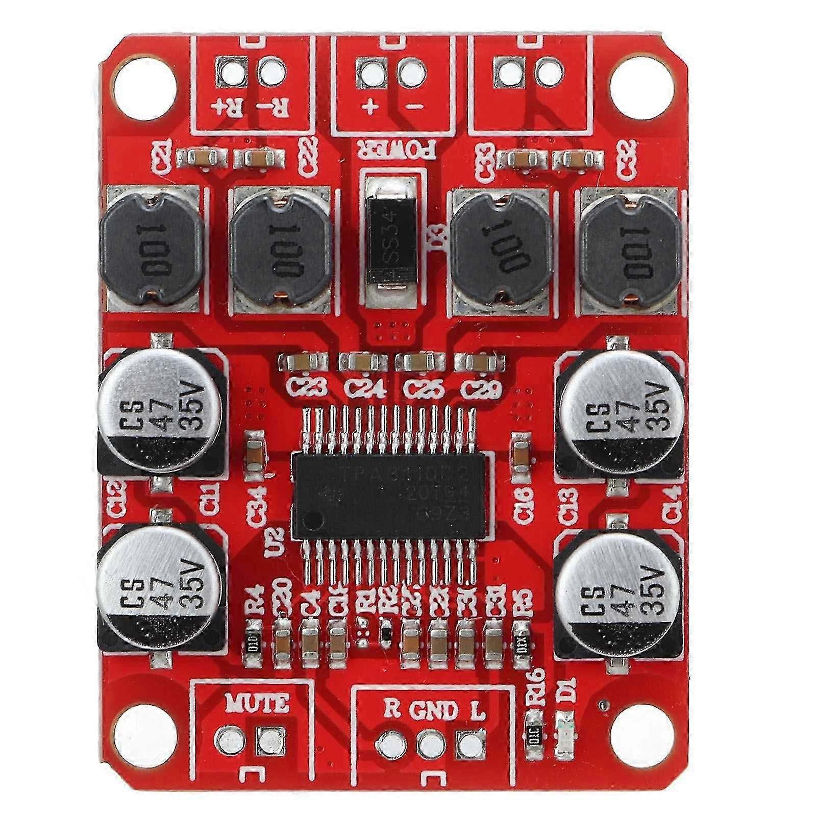 Dual Channel Stereo Digital Power Amplifier Board Module 2X15W for Computers